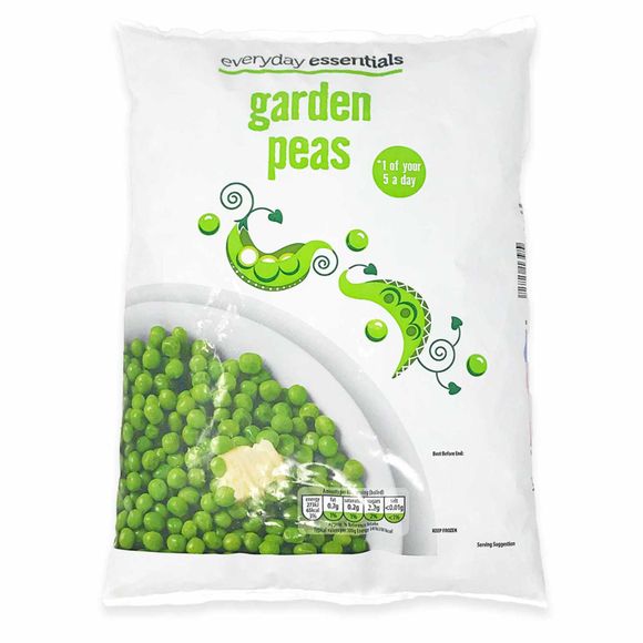 Everyday Essentials Garden Peas 907g