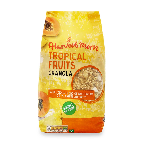 Harvest Morn Tropical Fruits Granola 1kg