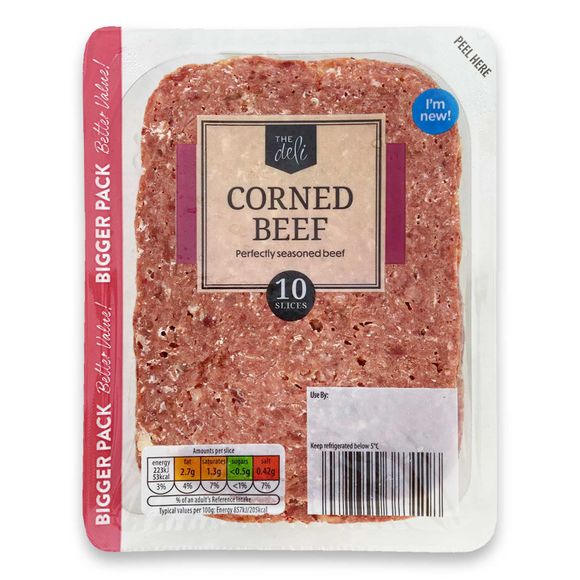 The Deli Corned Beef 260g/10 Pack