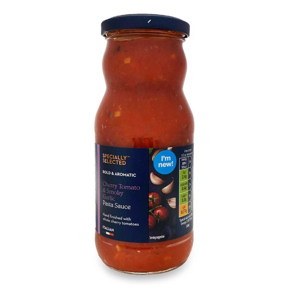 Specially Selected Cherry Tomato And Smoky Garlic Pasta Sauce 350g