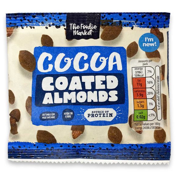 Foodie Market Cocoa Coated Almonds 24g