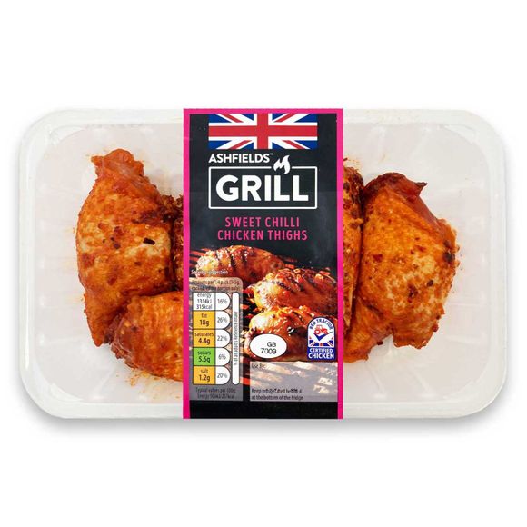 Ashfields Grill Sweet Chilli Chicken Thighs 800g