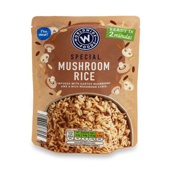 Worldwide Foods Special Mushroom Rice 250g