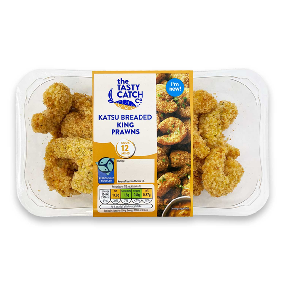 The Tasty Catch Co. Katsu Breaded King Prawns 200g