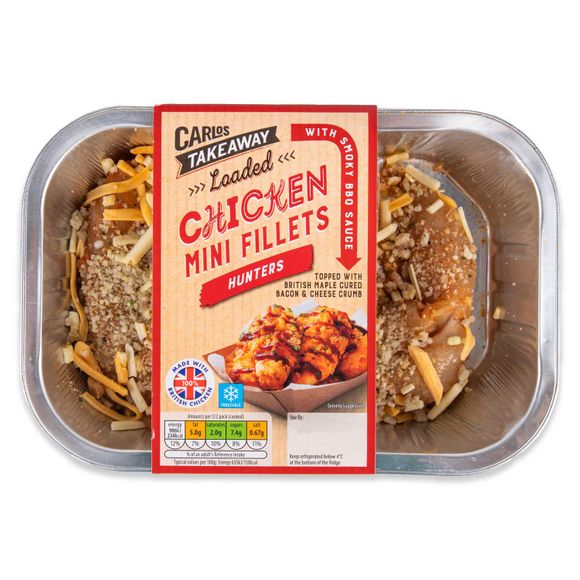 Carlos Chicken Mini Fillets Hunters 350g