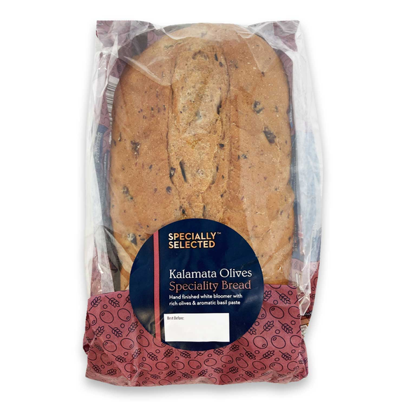 Specially Selected Kalamata Olive Speciality Bread 300g