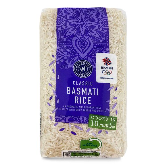 Worldwide Foods Classic Basmati Rice 1kg