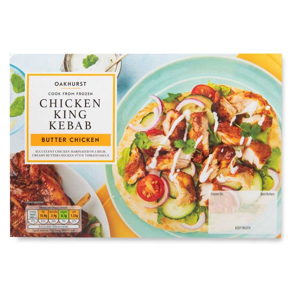 Oakhurst King Kebab Butter Chicken 924g