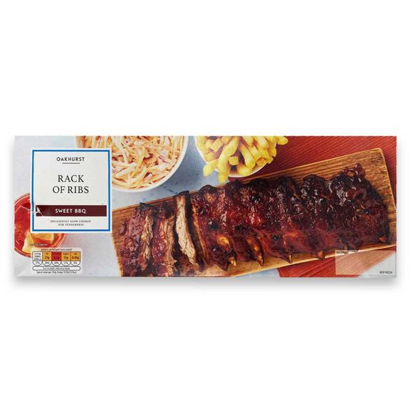 Oakhurst Rack Of Ribs Sweet BBQ 450g