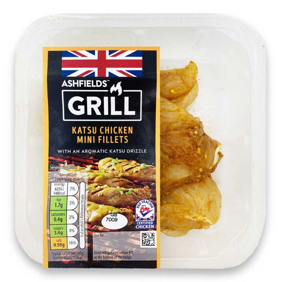 Ashfields Grill Katsu Chicken Mini Fillets 300g