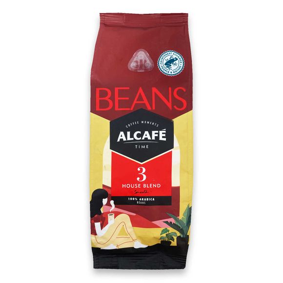 Alcafé House Blend Arabica Beans 227g/3 Pack