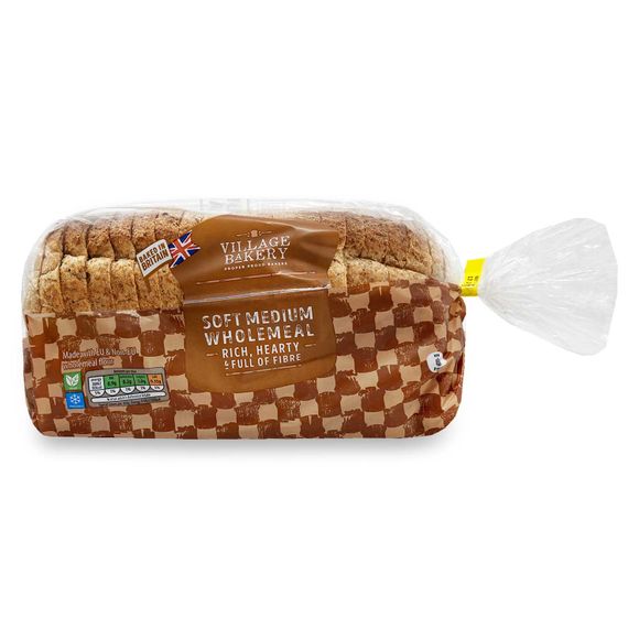 Village Bakery Soft Medium Wholemeal 800g