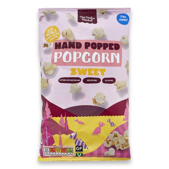 Foodie Market Hand Popped Popcorn Sweet 27g