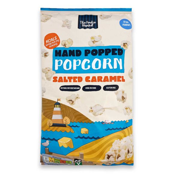 Foodie Market Hand Popped Popcorn Salted Caramel 27g