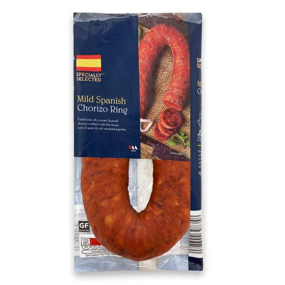 Specially Selected Mild Spanish Chorizo Ring 200g