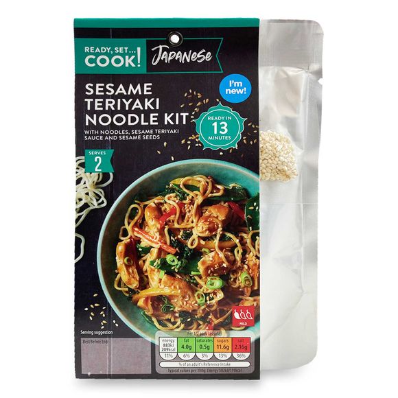 Ready, Set…Cook! Sesame Teriyaki Noodle Meal Kit 352g