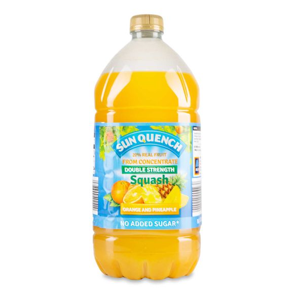 Sun Quench Double Strength Orange & Pineapple Squash 1.5l