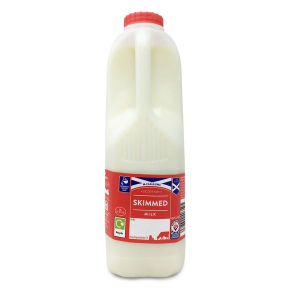 McCallums Scottish Skimmed Milk 2 Pints