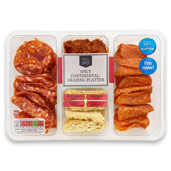 The Deli Spicy Continental Grazing Platter 150g