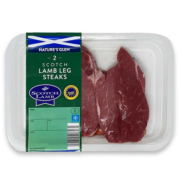 Nature's Glen Scotch Lamb Leg Steaks 300g/2 Pack