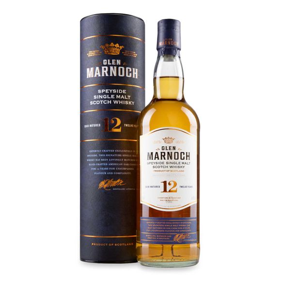 Glen Marnoch 12 Year Old Speyside Single Malt Scotch Whisky 70cl