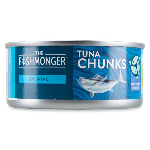 The Fishmonger Tuna Chunks In Brine 145g (102g Drained)