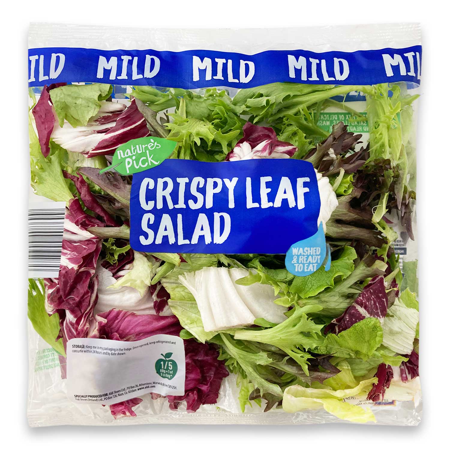 Nature's Pick Crispy Leaf Salad 120g