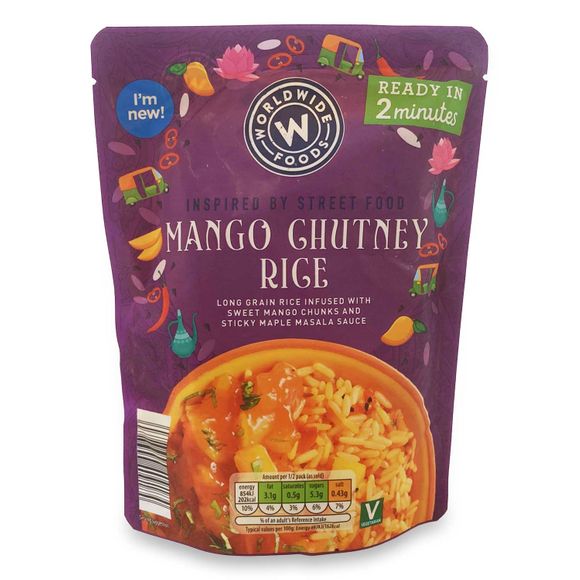 Worldwide Foods Mango Chutney Rice 250g