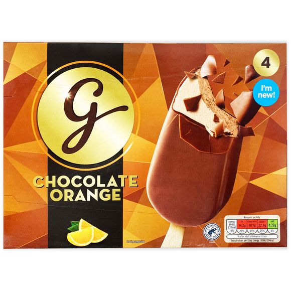 Gianni's Chocolate Orange 4x110ml