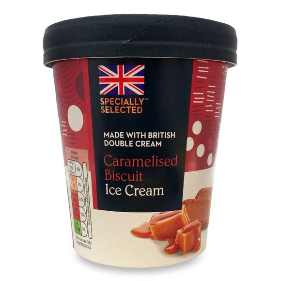 Specially Selected Caramelised Biscuit Ice Cream 500ml