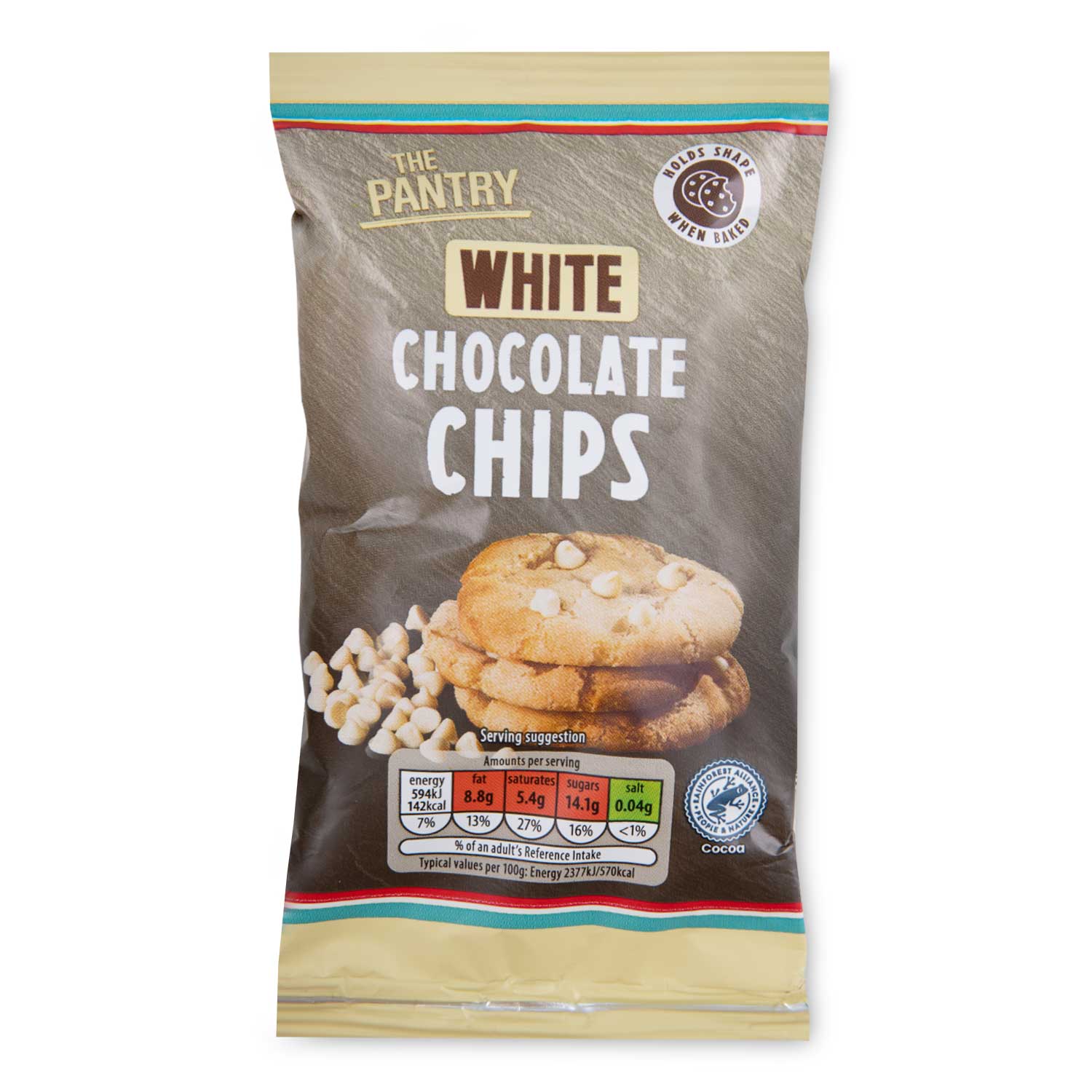 The Pantry White Chocolate Chips 100g