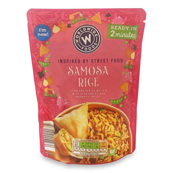 Worldwide Foods Samosa Rice 250g