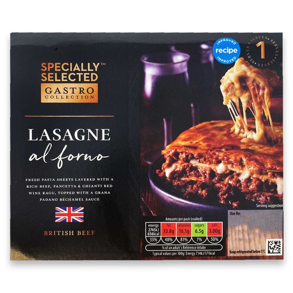 Specially Selected Gastro Lasagne Alforno 400g