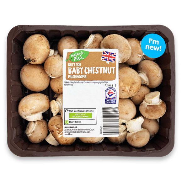 Nature's Pick Baby Chestnut Mushrooms 200g