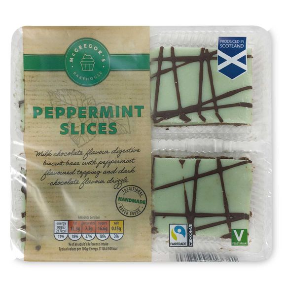 McGregor's Bakehouse Peppermint Slices 4 Pack