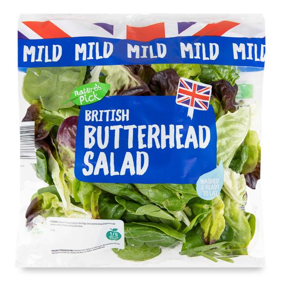 Nature's Pick British Butterhead Salad 100g