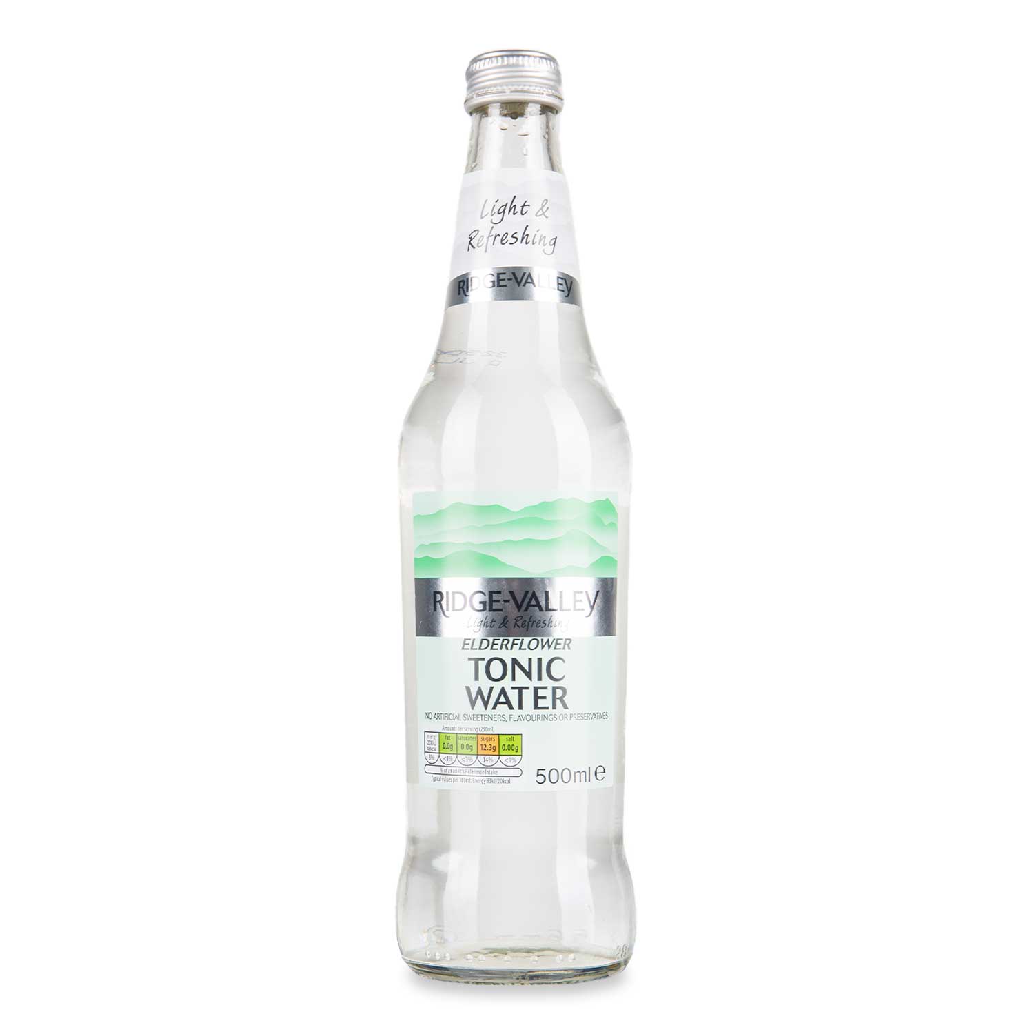 Ridge Valley Elderflower Tonic Water 500ml