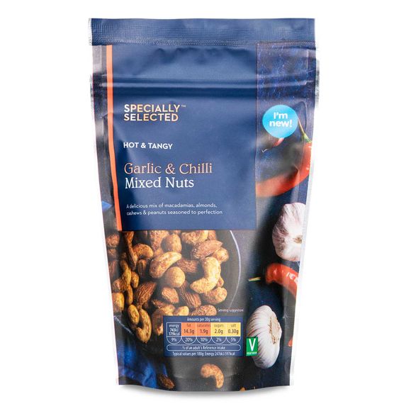 Specially Selected Garlic & Chilli Mixed Nuts 150g