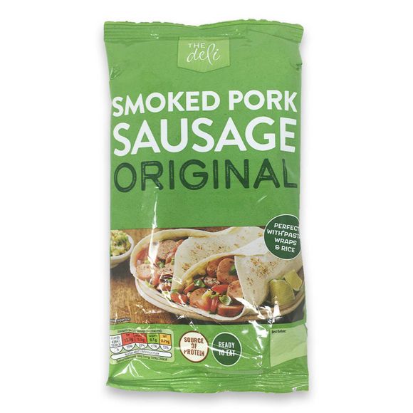 The Deli Smoked Pork Sausage 160g