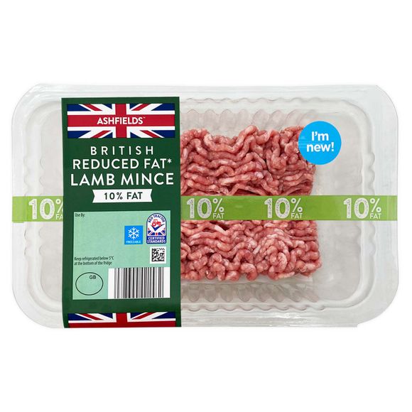 Ashfields British Reduced Fat Lamb Mince 250g