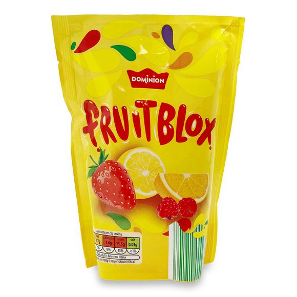 Dominion Fruitblox Sweets 165g