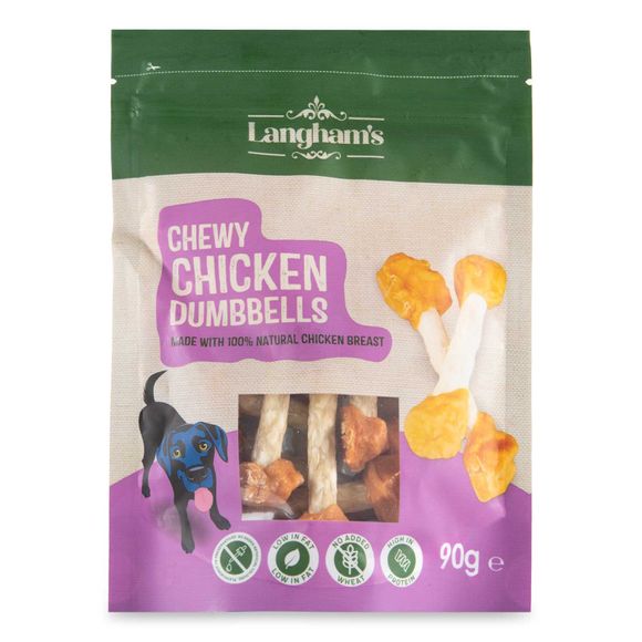 Langham's Chicken Dumbbells 90g