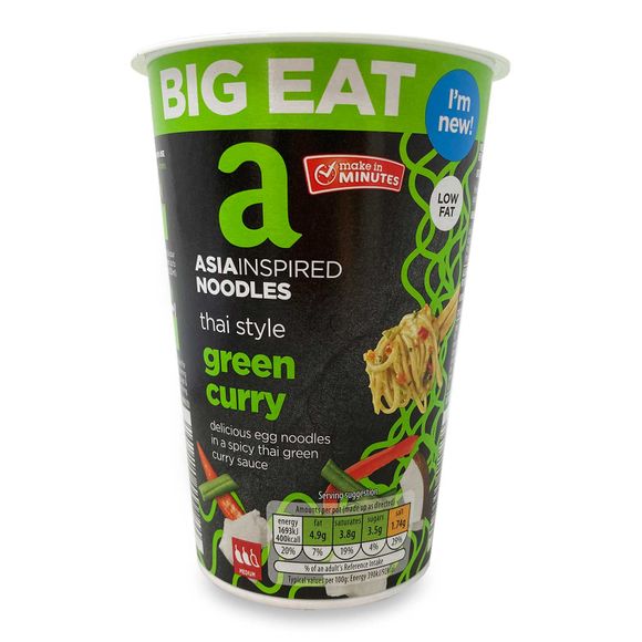 Make In Minutes Asia Inspired Noodles - Thai Style Green Curry 104g