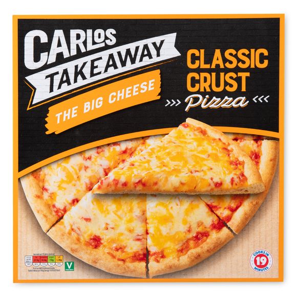 Carlos Takeaway The Big Cheese Classic Crust Pizza 531g