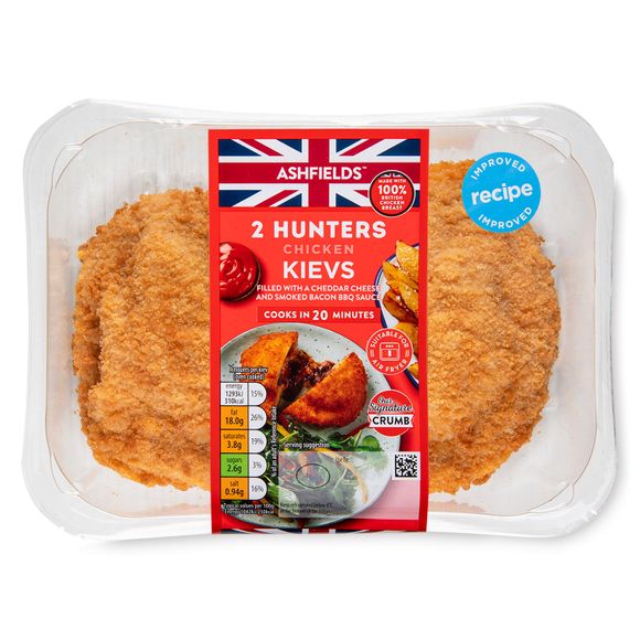 Ashfields Hunters Chicken Kievs 260g/2 Pack