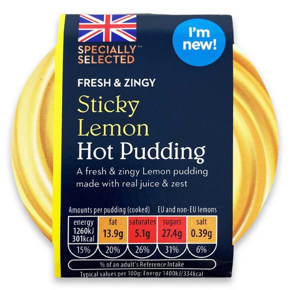 Specially Selected Sticky Lemon Hot Pudding 90g