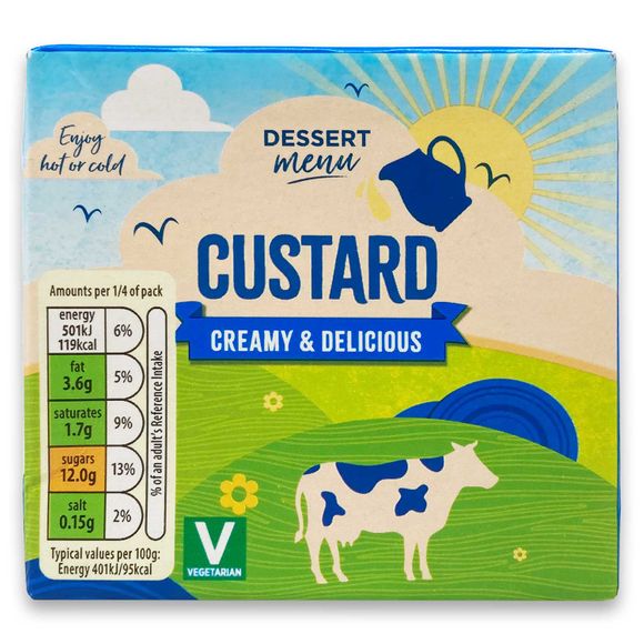 Dessert Menu Custard 500g