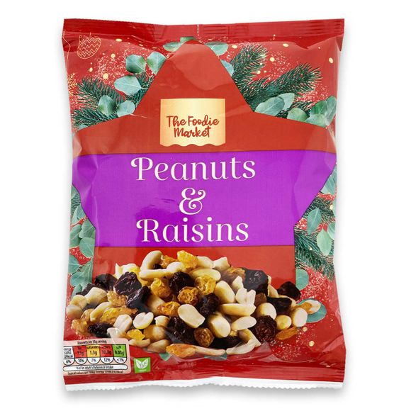 Foodie Market Peanuts & Raisins 400g