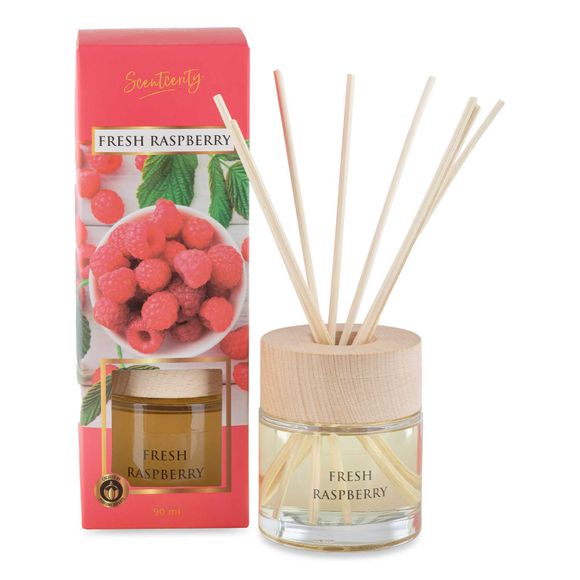 Scentcerity Fragranced Reed Diffuser Fresh Raspberry 90ml