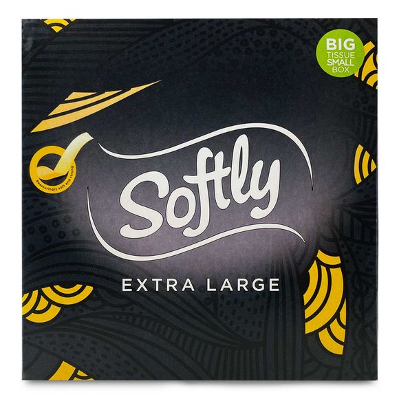 Softly Extra Large Tissues 2 Pack